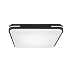 LED-Deckenleuchte Tetra Mit CCT-Funktion, Schwarz -Eleganter Beleuchtungsladen 10000484 2