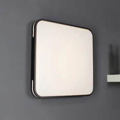 LED-Deckenleuchte Tetra Mit CCT-Funktion, Schwarz