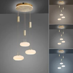 Paul Neuhaus Q-ETIENNE Hängelampe Rondell, Messing -Eleganter Beleuchtungsladen 10001433 5