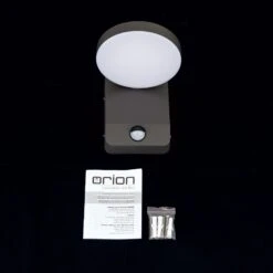 LED-Außenwandleuchte Hendryk Mit Sensor, Schwarz -Eleganter Beleuchtungsladen 10002101 7