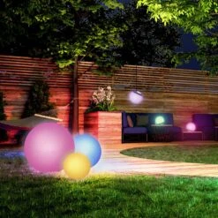 Tint Calluna Solar LED-Kugel, CCT, RGB, Ø 35 Cm -Eleganter Beleuchtungsladen 10002243 6