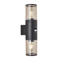 BRILLIANT Außenwandleuchte Sergioro, Zweiflammig Mit Sensor -Eleganter Beleuchtungsladen 10003082 4