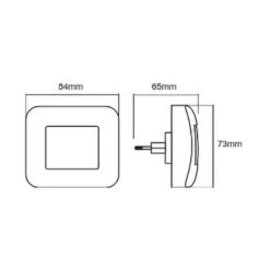 LEDVANCE Lunetta Hall White LED-Nachtlicht Kippbar -Eleganter Beleuchtungsladen 10003825 4