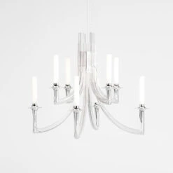 Kartell Khan Kronleuchter, Ø 77 Cm Transparent -Eleganter Beleuchtungsladen 10005032 3