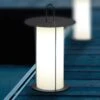 Modo Luce Diogene LED-Terrassenleuchte Akku Grafit -Eleganter Beleuchtungsladen 10009664