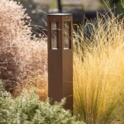 LED-Solar-Wegeleuchte Tradition Sensor Corten 90cm -Eleganter Beleuchtungsladen 10010087 2