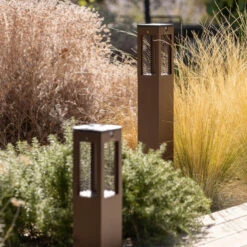 LED-Solar-Wegeleuchte Tradition Sensor Corten 90cm -Eleganter Beleuchtungsladen 10010087 8