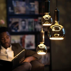 SEGULA LED-Floating-Globelampe G200 E27 5W Klar -Eleganter Beleuchtungsladen 10010477 6