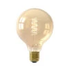 Calex E27 G95 3,8W LED-Filament Flex 821 Gold Dim -Eleganter Beleuchtungsladen 10010975