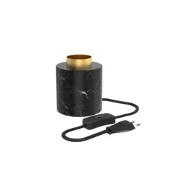 Calex Tischleuchte In Zylinderform Aus Marmor