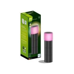 Calex Smart Outdoor Gardenpost Sockelleuchte RGBW -Eleganter Beleuchtungsladen 10011426 2