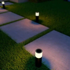 Calex Smart Outdoor Gardenpost Sockelleuchte RGBW -Eleganter Beleuchtungsladen 10011426 4