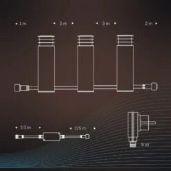 Calex Smart Outdoor Garden Post, RGBW, 3er-Set -Eleganter Beleuchtungsladen 10011452 3