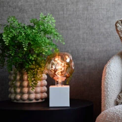 Calex XXL Organic Neo LED E27 4W G125 Dimm Gold -Eleganter Beleuchtungsladen 10011481 4