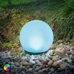 LED-Dekoleuchte Solarball Multicolour, Ø 20 Cm