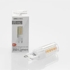 Arcchio LED-Stiftsockellampe G9 3,5W 827 6er-Set -Eleganter Beleuchtungsladen 10011897 7