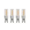 Arcchio LED-Stiftsockellampe G9 3,5W 830 4er-Set 2 Arcchio LED-Stiftsockellampe G9 3,5W 830 4er-Set -Eleganter Beleuchtungsladen 10011901
