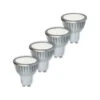 Hochvolt LED-Reflektor GU10 5W 830 85° 4er-Set -Eleganter Beleuchtungsladen 10011906