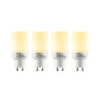 Arcchio LED-Röhrenlampe GU10 3W 3.000K 4er-Set