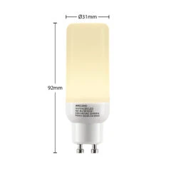 Arcchio LED-Röhrenlampe GU10 4,5W 3.000K 4er-Set -Eleganter Beleuchtungsladen 10012113 2