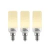 Arcchio LED-Röhrenlampe E14 4,5W 3.000K 3er-Set