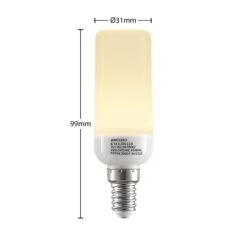 Arcchio LED-Röhrenlampe E14 4,5W 3.000K 3er-Set -Eleganter Beleuchtungsladen 10012180 2