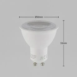 LED-Reflektor GU10 7W 3.000K 120° 5er-Set -Eleganter Beleuchtungsladen 10012203 3