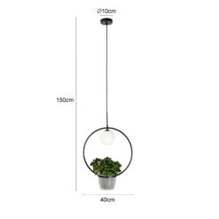 Lindby Orna Hängeleuchte Einflammig Blumenampel 9 Lindby Orna Hängeleuchte Einflammig Blumenampel -Eleganter Beleuchtungsladen 10012291 3