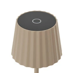 Lindby Esali LED-Akku-Tischleuchte, Sandbeige -Eleganter Beleuchtungsladen 10012697 4