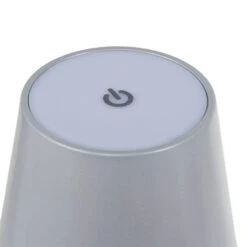 Lindby Linor LED-Weinflaschenlampe Grau Akku -Eleganter Beleuchtungsladen 10012704 5