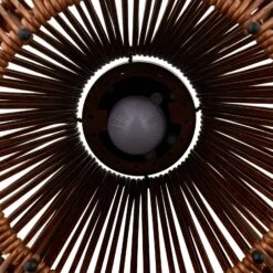 Lindby Amaria LED-Solar-Leuchte Rattan Dunkel -Eleganter Beleuchtungsladen 10012759 7