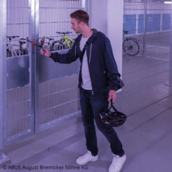 ABUS Touch Fingerabdruck-Vorhängeschloss, 4,5 Cm -Eleganter Beleuchtungsladen 10013164 2