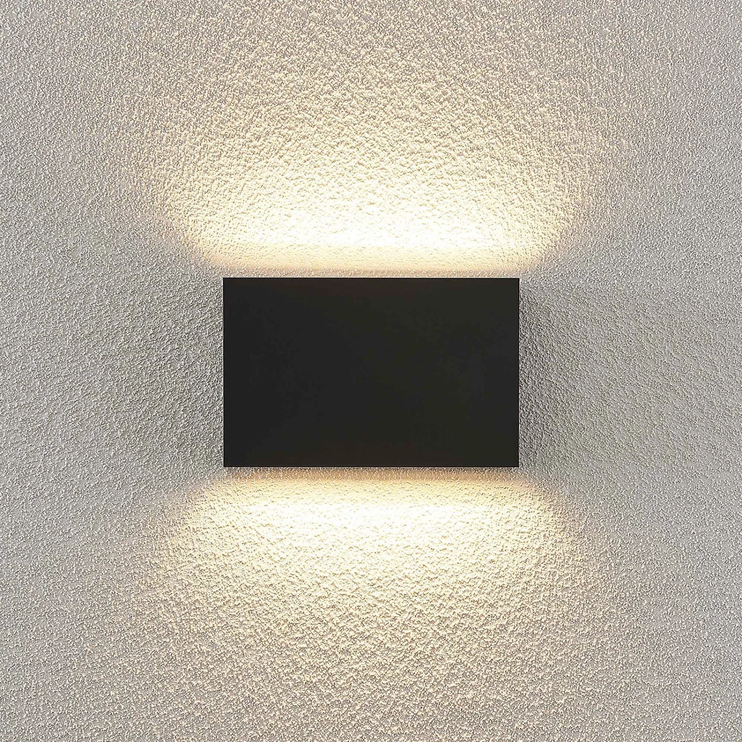 Lindby Jarte LED-Außenwandlampe, 20cm Up/down 3er 8 Lindby Jarte LED-Außenwandlampe, 20cm Up/down 3er – Bild 6