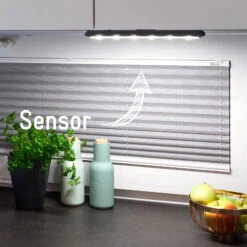 LED-Möbelleuchte Mobina Sensor 15, Akku, Schwarz -Eleganter Beleuchtungsladen 10013927 2