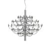 FLOS 2097/75 LED-Kronleuchter, Klar, Chrom -Eleganter Beleuchtungsladen 10014134