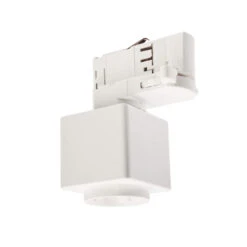 D Line Steckdosenadapter 3 Phasen-Schiene Weiß