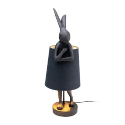 KARE Animal Rabbit Tischlampe Schwarz/innen Silber 11 KARE Animal Rabbit Tischlampe Schwarz/innen Silber -Eleganter Beleuchtungsladen 10014595 1