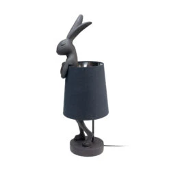 KARE Animal Rabbit Tischlampe Schwarz/innen Silber 12 KARE Animal Rabbit Tischlampe Schwarz/innen Silber -Eleganter Beleuchtungsladen 10014595 2