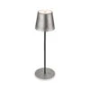 LED-Tischleuchte Kiki Mit Akku 3.000K Antik Silber -Eleganter Beleuchtungsladen 10015137
