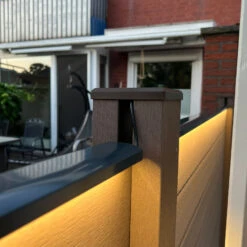 LED-Leuchtleiste, WPC-/Alu-Zäune, 173cm, Anthrazit -Eleganter Beleuchtungsladen 10016720 5