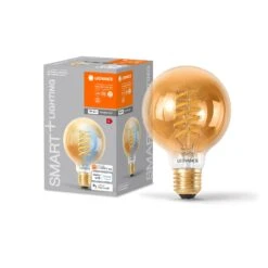 LEDVANCE SMART+ WiFi E27 8W LED G80 Gold 822-850 -Eleganter Beleuchtungsladen 10016799 2