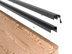 LED-Lichtleiste 3er-Starter-Set Holzzaun Anthrazit -Eleganter Beleuchtungsladen 10016863 6