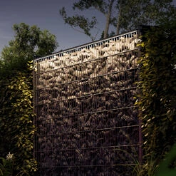 LyghtUp 1er-Starter-Set DSM-Zäune 196cm Silber