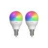 Prios LED-E14 Tropfen 4,9W RGBW WLAN Matt, 2er-Set -Eleganter Beleuchtungsladen 10018088