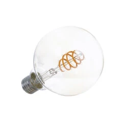 Prios LED-Globe E27 G95 4,9W WLAN Klar Amber, 2er -Eleganter Beleuchtungsladen 10018116 3