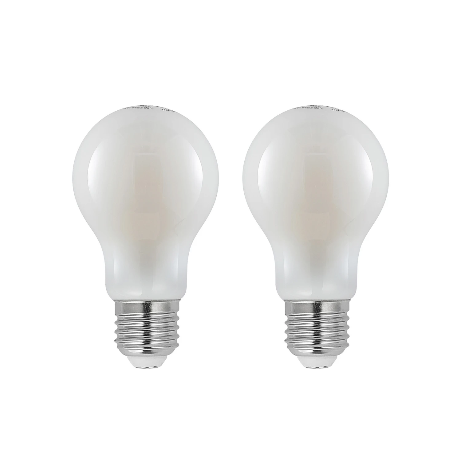 LED-Lampe E27 6W 2.700K Dimmbar Opal 2er-Set 3 LED-Lampe E27 6W 2.700K Dimmbar Opal 2er-Set