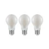 LED-Lampe E27 6W 2.700K Dimmbar Opal 3er-Set -Eleganter Beleuchtungsladen 10018309