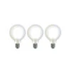 Prios LED-E27-Leuchtmittel G95 7W WLAN Matt 3er -Eleganter Beleuchtungsladen 10018328