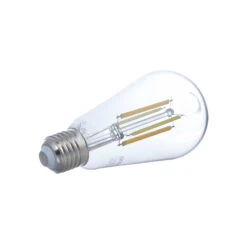 Prios LED-Filamentlampe E27 ST64 7W WLAN Klar 2er -Eleganter Beleuchtungsladen 10018393 2