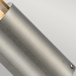 Sockelleuchte Paignton Aus Rostfreiem Stahl Silber -Eleganter Beleuchtungsladen 10018407 2